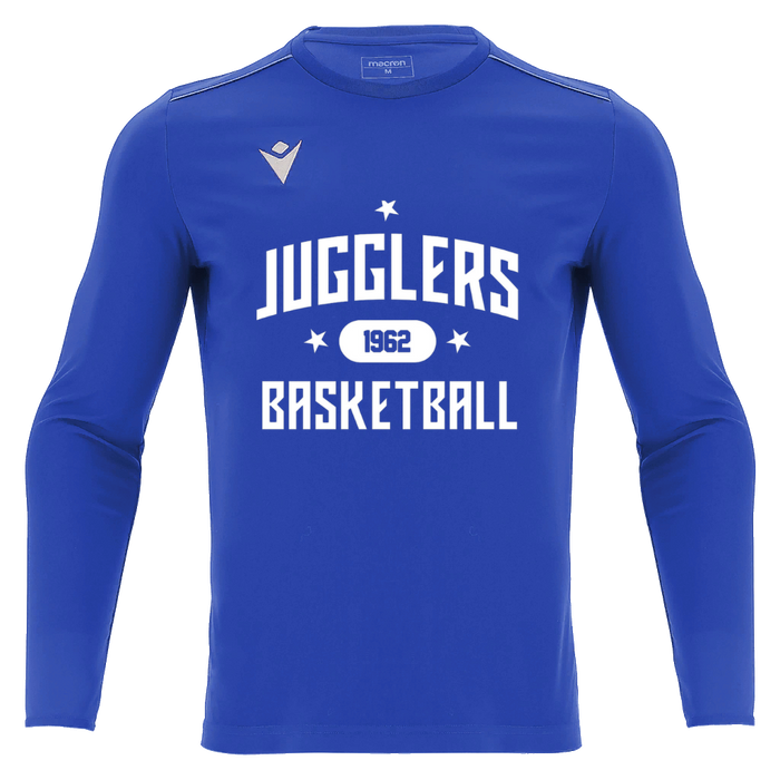 EBV The Jugglers Shootingshirt wit logo - heren