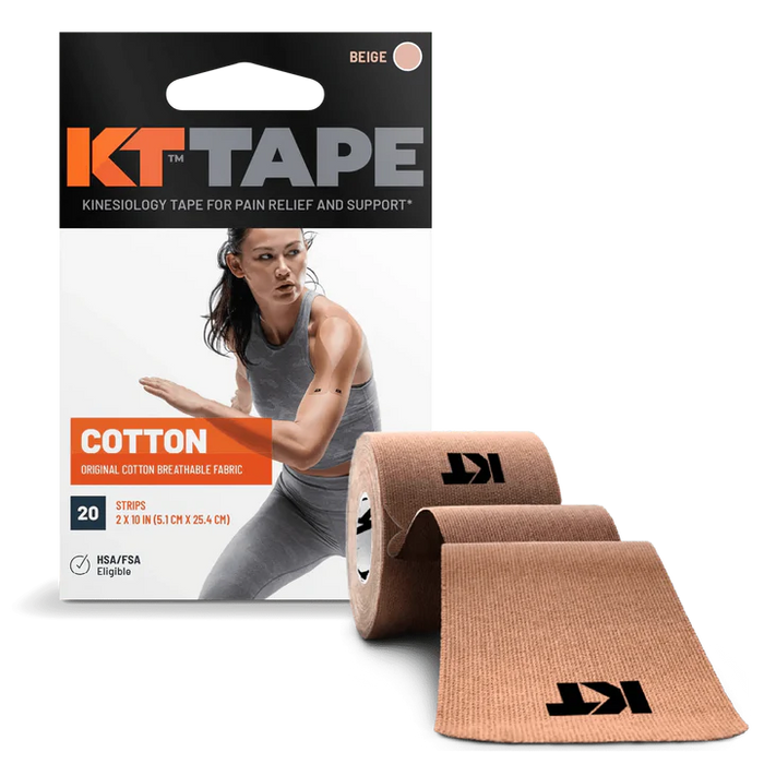 KT Tape Original Sporttape - Voorgesneden - 5 x 25 cm - 20 stuks