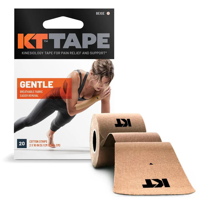 KT Tape Original Zachte Katoenen Sporttape - Voorgesneden - 5 x 25 cm - 20 stuks